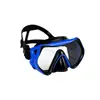 Máscaras de buceo libre personalizadas de fábrica, máscaras de snorkel de silicona, gafas de entrenamiento para natación y equipo de snorkel transfronterizo
