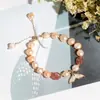 Pulsera de Perlas de Agua Dulce para Mujer Diseño de Nicho ins Pulsera de Lujo Ligero Mejor Amiga Cristal Retro Perla de la Suerte Pulsera de Perlas