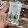 Pendientes de Pieza Bordada Vintage Bordados a Mano de Estilo Étnico de Moda, Colgantes de Oreja Pequeños Cortos con Borlas, Joyería de Plata Miao de Yunnan para Mujeres