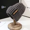 Gorro de Punto de Moda Versátil Estilo Coreano para Otoño e Invierno para Mujer, Gorro Cálido de Invierno de Moda que Protege los Oídos para Hombre