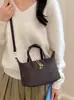 Bestseller transfronterizo bolso de mano simple de gamuza 2026 nuevo bolso para mujer versátil retro de color sólido bandolera para mujer