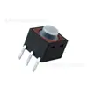 Interruptor de toque leve para buzina de carro elétrico 12*12mm, botão de controle à prova d'água sem trava, interruptor de botão à prova d'água com autotravamento