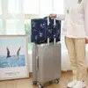 Bolsa de Viagem Dobrável à Prova d'Água Bolsa Tote para Bagagem Bolsa de Armazenamento Bolsa de Bagagem Bolsa de Avião Organizador de Armazenamento para Embarque