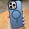 Funda Magnética para Teléfono Apple 16 Imd Electrochapada Adecuada para 15Pro Láser 16Pro Funda Protectora Magsafe Anticaídas
