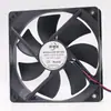 12cm 12025 DC12V de tres cables con rodamientos de bolas fuente de alimentación para chasis de computadora industrial silencioso ventilador DC silencioso