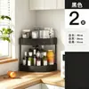 Estantería de Esquina para Baño, Estantería Triangular de Múltiples Niveles de Pie, Estantería Móvil para Cocina y Baño con Ruedas