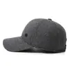 Nuevo gorro de invierno para hombre con protección para las orejas, gorra cálida, gorra de béisbol de moda estilo coreano para circunferencia de cabeza grande, gorro de algodón con forro polar para mediana edad y personas mayores