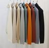 Suéter de Cachemira Fina para Otoño e Invierno, Doble Hilo, Alta Elasticidad, Corte Ajustado, Cuello Alto Apilado, Tejido de Punto Pullover para Mujer, Versátil de Manga Larga