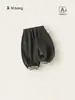 Bangxuan Moda Infantil Novidades de Outono Calças Casuais para Meninos Joggers de Cor Sólida Calças Longas Soltas para Bebês e Crianças Pequenas Calças de Menino