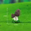 Terrario de musgo, planta suculenta en maceta de hongo artificial colorido creativo, decoración de jardinería y paisajismo, adornos en miniatura