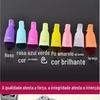 Clipe removedor de unhas removedor de esmalte cola removedora de unhas conjunto removedor de unhas artefato em vez de papel alumínio saco OPP 10