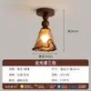 Luminária de Corredor Estilo Francês Vintage, Luminária Atmosférica para Sala de Estudo, Luminária de Mesa de Cabeceira Estilo Americano Retrô, Iluminação Artística para Escadas