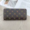 Carteira feminina longa transfronteiriça moda de alta qualidade estampa luxo leve multifuncional europeia e americana ins bolsa de mão feminina portátil