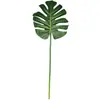 Simulación de Pegamento de Tacto Vegetal Hoja de Tortuga Hoja de Planta Verde Accesorios para Disparos Decoración del Hogar Estilo Nórdico