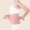 Cinto de cintura esportivo feminino com bolso duplo, proteção quente para a cintura, aquecimento para a barriga, proteção para o estômago, faixa para a barriga, cinto de cintura sem costura para o útero