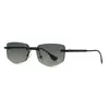 Gafas de sol de moda transfronterizas INS estilo callejero encanto moderno, gafas estrechas, estilo europeo y americano 9805