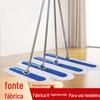 Fábrica de esfregão de fio de algodão, esfregão plano direto economiza esforço e pode substituir o esfregão de empurrar a poeira para ampliar o esfregão longo de fio de algodão