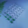 Caja de empaque blíster de regalo navideño para cosméticos, charola blíster transparente de PET, charola interior de plástico PVC, hecho a medida