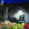 Iluminación LED de Alta Potencia Plegable Ultrabrillante Lámpara de Pared Proyector Lámpara de Calle Integrada Solar Exterior Lámpara de Jardín