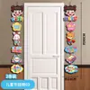 Arranjo de Cena Dia das Crianças Arranjo de Sala de Aula de Jardim de Infância Decoração Arranjo de Portão Penduricalhos Atmosféricos Pendurados na Porta da Loja
