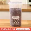 Frascos de Plástico Sellados para Cocina para Guardar Granos, Alimentos, Frascos Transparentes, Cajas para Snacks, Productos Secos, Frascos para Almacenar Té