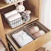 Cesta de Armazenamento de Ferro Estilo Japonês Cesta de Armazenamento de Lanches para Cozinha Cesta de Brinquedos para Mesa Quadro de Armazenamento de Máscaras para Banheiro Cosméticos