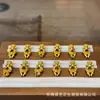 Terminais de fio de cobre puro para pulseiras artesanais DIY, pulseiras de pulso e acessórios de moda S1983