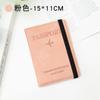 Portapasaporte en Stock para Viajes de Negocios, Portaboletos, Funda para Pasaporte de Cuero PU, Funda Protectora de Pasaporte y Boletos para Viajes, Portadocumentos