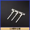 1.0/1.5/2.0/2.35 Tubo de Cobre Extremo Hembra Pin de Cobre Extremo Macho Terminal Macho y Hembra Impermeable Conector de Latón Conector