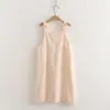 26019 Conjunto de dos piezas para mujer: falda con tirantes de retazos de encaje fresca y dulce + camisa blanca de manga corta con cordones