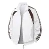 Chaqueta de hombre para primavera y otoño, top casual de hombre con cuello de solapa, ropa de hombre moderna de corte holgado con un toque de lujo ligero