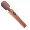 Directo del fabricante: Pantalla digital LCD, AV, veta de madera, varilla de masaje vibratoria, vibrador de juego previo femenino, producto para adultos