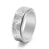 2025 Nuevo Exclusivo Transfronterizo Original Anillo Giratorio Ojo de Dios del Triángulo para Hombre Fabricante de Fuente