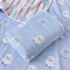 Toalla de baño de gasa de clase A de 6 capas, manta para niños, toalla, edredón, edredón de dibujos animados para bebés, edredón para niños.