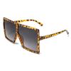 Gafas de sol cuadradas para el mismo día, montura plana, personalidad, moda, montura grande cuadrada, gafas de sol para madre e hija 2740