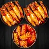 Conejo marino bebé picante con huevas, calamar listo para comer, mariscos enlatados, botanas de pulpo picante, guarniciones para comidas