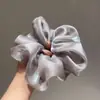Elástico Elegante Estilo Coreano Dongdaemun con Aspecto de Perla para Mujer, Accesorio de Lazo para el Cabello Moderno y Único