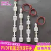 Interruptor de Flotador de Tres Bolas de Pvdf Purificador de Agua Controlador de Nivel de Líquido Sensor de Nivel de Agua Teflon Ptfe Resistente a la Corrosión