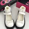 Zapatos Planos Estilo Británico, Zapatos Pequeños de Cuero, Zapatos Planos Estilo Japonés con Lazo Retro Lolita, Mary Jane Nuevos Estilos Primavera y Otoño 2025