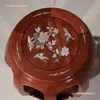 Taburete Redondo de Madera Maciza, Taburete Bajo Pequeño Estilo Chino, Taburete de Madera para Guzheng, Taburete de Madera para Tambor de Palo de Rosa, Taburete de Bordado, Taburete para Sentarse, Taburete para Cambiarse los Zapatos