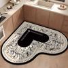 Estilo Fragancia Pequeña de Lujo Ligero Alfombrillas de Gama Alta Alfombrillas Especiales para Entrada Puerta de Dormitorio Sala de Estar Alfombra Resistente a Manchas Felpudos