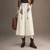 Pantalones de pierna ancha de piel sintética para mujer, nuevo modelo otoño 2026, de cintura alta, adelgazantes, casuales, versátiles, pantalones cropped de pierna recta para figuras petite
