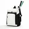 Bolsa de Bádminton Personalización Impresión con LOGOTIPO Mochila para Hombres y Mujeres Gran Capacidad Multifuncional Bolsa Deportiva Blanco Azul