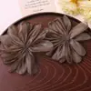 Flor de Chifón Cosida a Mano, Suave y Etérea, Estilo Coreano, DIY, Elegante Pinza para el Cabello, Diadema, Accesorio para el Cabello, Accesorios para Ropa de Falda