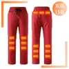 Calça Térmica Elétrica de Grafeno para o Inverno, Aquecida com Veludo de Cordeiro, para Homens, com Joelheiras Espessas e à Prova de Frio em Veludo, para Pessoas de Meia-Idade e Idosos