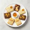 Molde de Galleta de Conejo de Jade de Dibujos Animados de Mitad de Otoño con Flor de Osmanthus Cortador de Galletas de Prensa 3D para el Hogar, Padres e Hijos, Molde para Hornear con Glaseado