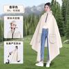 Impermeable para Coche Eléctrico para Hombre Adulto Ropa Exterior Larga de Cuerpo Completo Antitormenta Individual Doble para Conducir Poncho para Motocicleta de Batería para Mujer