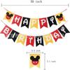 [Temática de Mickey, Minnie y Mickey Mouse] Decoración de Bandera para Fiesta de Cumpleaños Fieltro Tela No Tejida Transfronterizo