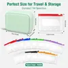 Bolsa de Armazenamento de Silicone Portátil Popular para Viagem Transfronteiriça Bolsa de Armazenamento de Silicone de Grau Alimentício
