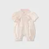 Ropa de Bebé Verano Fina Clase A Princesa Estilo Nacional Ropa para Recién Nacidos Niñas Bebé Hanfu Lindos Ropa para Gatear